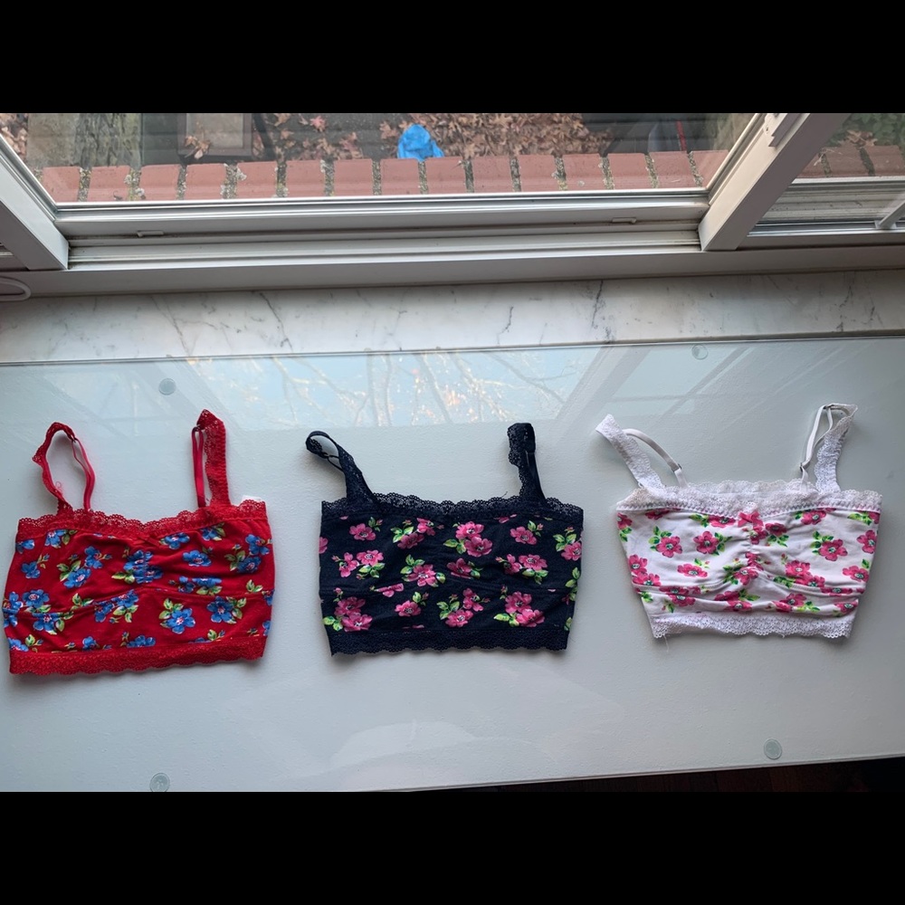 Abercrombie, Gilly Hicks Bralettes